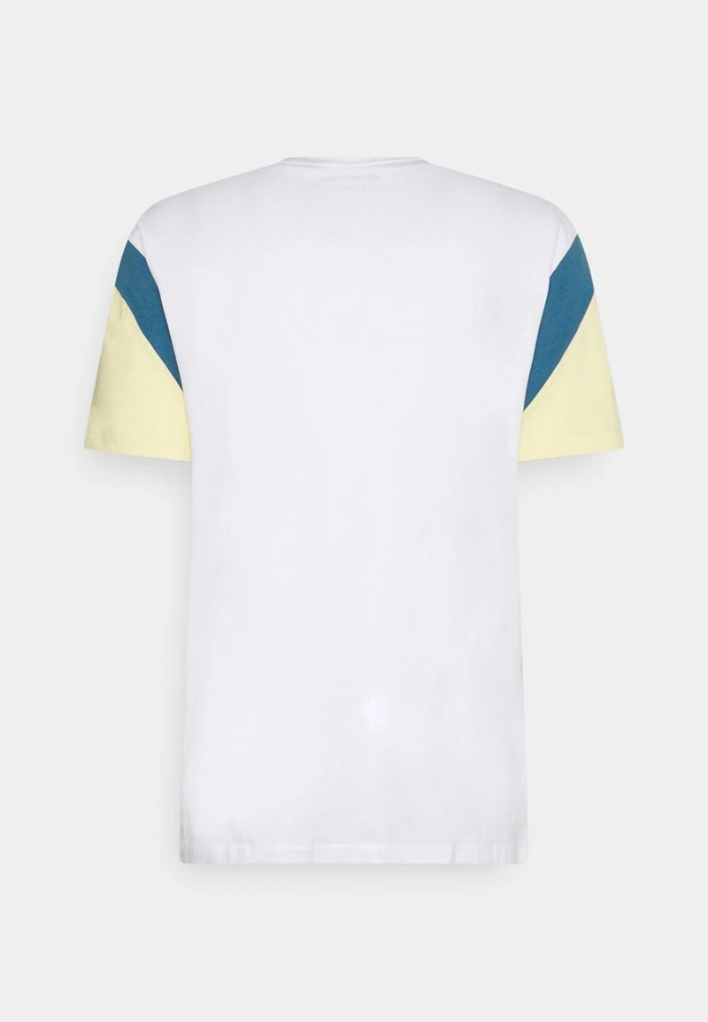 YOURTURN UNISEX - T-shirt Con Stampa - Blue/yellow/white 4 YOURTURN UNISEX - T-shirt Con Stampa - Blue/yellow/white - immagine 2