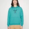 YOURTURN UNISEX - Felpa Con Cappuccio - Petrol