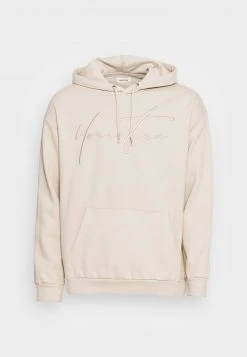 YOURTURN BOLD BRANDING HOODIE UNISEX - Felpa Con Cappuccio - Beige -Youturn Abbigliamento Negozio d164d11535be49a79e6ad448f736f9d9