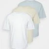 YOURTURN 3 PACK UNISEX - T-shirt Basic - White/off-white/light Blue -Youturn Abbigliamento Negozio d26ba9448f9047a59aa5c0c2de34af67