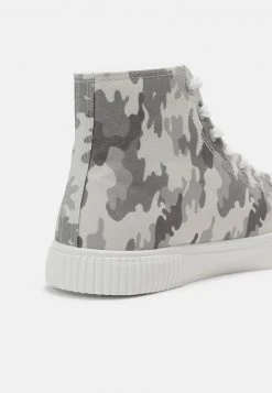 YOURTURN UNISEX - Sneakers Alte - White/grey -Youturn Abbigliamento Negozio d766fde5e1b74f978d9ae0eba0571889