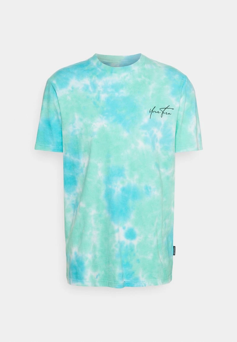 YOURTURN UNISEX - T-shirt Con Stampa - Blue/green 3 YOURTURN UNISEX - T-shirt Con Stampa - Blue/green