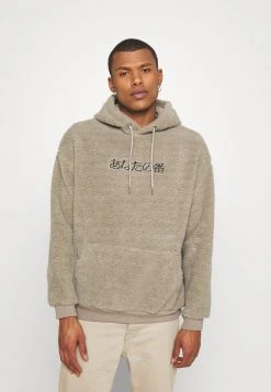 YOURTURN UNISEX - Felpa Con Cappuccio - Stone