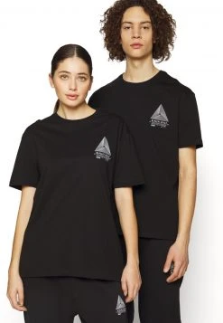 YOURTURN GRAPHIC TEE WINCENT WEISS UNISEX - T-shirt Con Stampa - Black