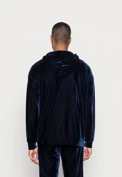 YOURTURN FESTIVE HOODIE UNISEX - Felpa Con Cappuccio - Dark Blue -Youturn Abbigliamento Negozio e33fa51e077643018533dafd1b74712a