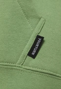 YOURTURN UNISEX - Felpa Con Cappuccio - Green -Youturn Abbigliamento Negozio e55ba6942ba44b7aafbe85fc106941b2