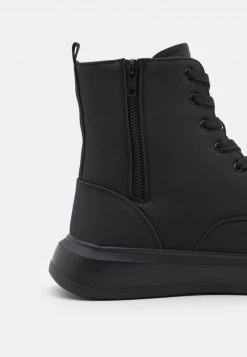 YOURTURN UNISEX - Stivaletti Stringati - Black -Youturn Abbigliamento Negozio e76773e374de4f60950230db6ab8e5f3