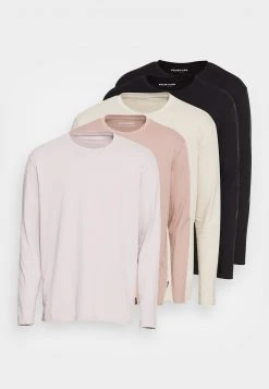 YOURTURN 5 PACK - Maglietta A Manica Lunga - Black/silver/lilac, Unisex -Youturn Abbigliamento Negozio e7cd95315e454fd3aff93b997f49a366