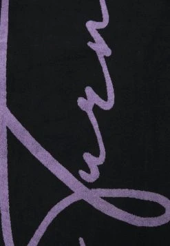 YOURTURN Uomo BEACH TOWEL 180x100CM 500 GSM - Asciugamano - Black/purple -Youturn Abbigliamento Negozio e869138d96ee4398ad0a99daeb410ac0