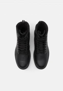 YOURTURN UNISEX - Stivaletti Stringati - Black -Youturn Abbigliamento Negozio e90c432e72a94d669639f0d9f905f737