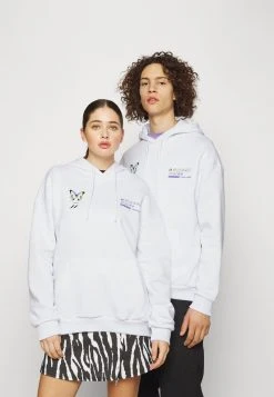 YOURTURN WINCENT WEISS - Felpa Con Cappuccio - White, Unisex -Youturn Abbigliamento Negozio e9315dc08a944f8d869648121e98cefe