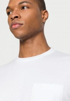 YOURTURN POCKET - T-shirt Basic - White, Unisex -Youturn Abbigliamento Negozio e94c13e44473410985a28b6aad1ce8aa