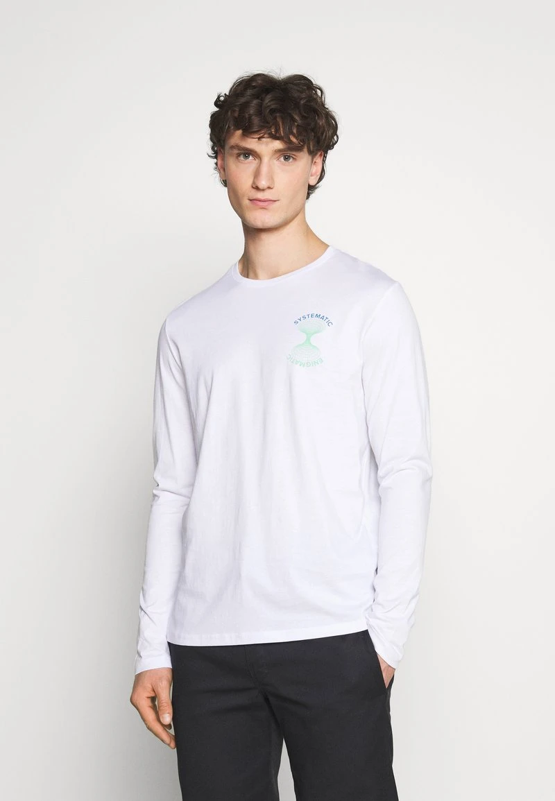 YOURTURN Maglietta A Manica Lunga - White, Uomo 3 YOURTURN Maglietta A Manica Lunga - White, Uomo