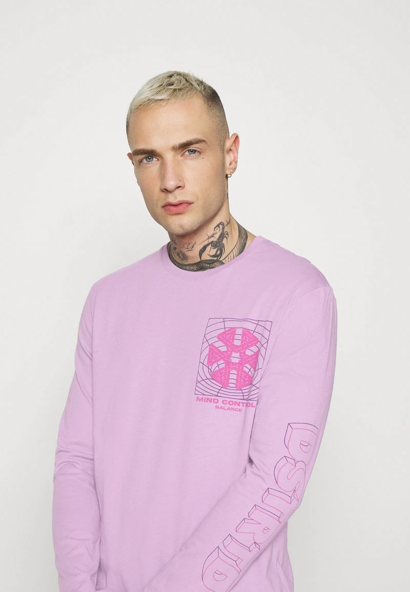 YOURTURN UNISEX - Maglietta A Manica Lunga - Lilac 6 YOURTURN UNISEX - Maglietta A Manica Lunga - Lilac - immagine 4