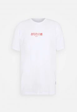 YOURTURN Unisex T-shirt Con Stampa - White -Youturn Abbigliamento Negozio ee1a85e2ea1d43fa8a21ebe10990d202