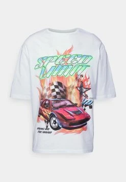 YOURTURN UNISEX - T-shirt Con Stampa - White -Youturn Abbigliamento Negozio f20f3d849d194bcd817b17e5c75c499e