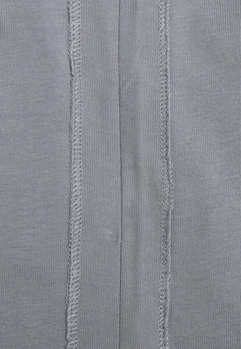 YOURTURN INSIDE OUT COLLAR UNISEX - T-shirt Basic - Grey 5 YOURTURN INSIDE OUT COLLAR UNISEX - T-shirt Basic - Grey - immagine 3