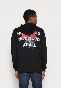 YOURTURN Unisex Felpa Con Cappuccio - Black