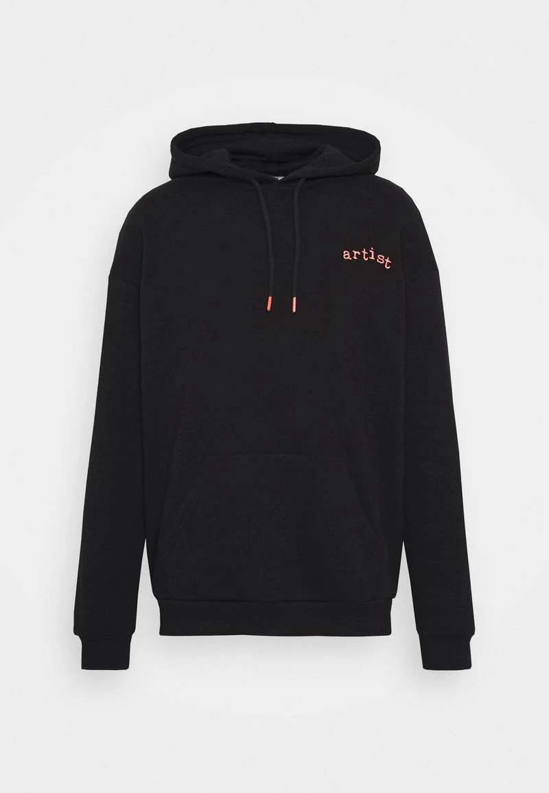 YOURTURN Felpa Con Cappuccio - Black, Unisex 7 YOURTURN Felpa Con Cappuccio - Black, Unisex - immagine 5