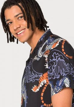 YOURTURN UNISEX - Camicia - Black -Youturn Abbigliamento Negozio f9bdc9f5524a451a8d3c71f7b02b622b