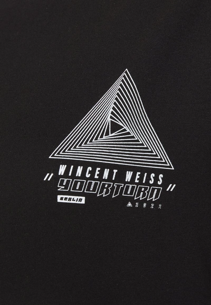 YOURTURN GRAPHIC TEE WINCENT WEISS UNISEX - T-shirt Con Stampa - Black 7 YOURTURN GRAPHIC TEE WINCENT WEISS UNISEX - T-shirt Con Stampa - Black - immagine 5