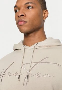 YOURTURN BOLD BRANDING HOODIE UNISEX - Felpa Con Cappuccio - Beige -Youturn Abbigliamento Negozio fdea3001950e49a49b1ca77b6269abef