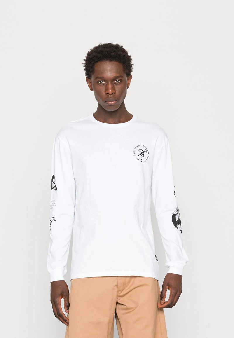 YOURTURN GRAPHIC LONGSLEEVE UNISEX - Maglietta A Manica Lunga - White 5 YOURTURN GRAPHIC LONGSLEEVE UNISEX - Maglietta A Manica Lunga - White - immagine 3